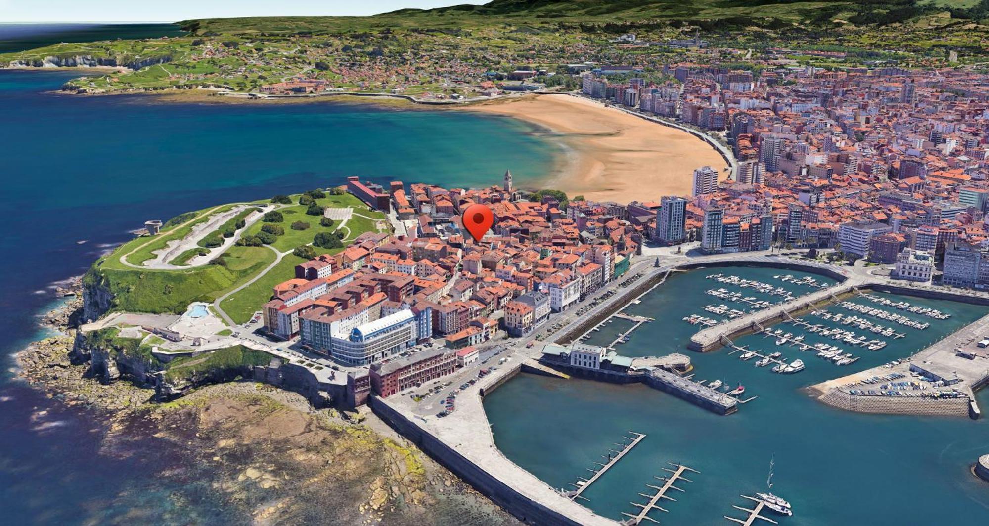Cimavilla Rooms Gijón Exteriör bild
